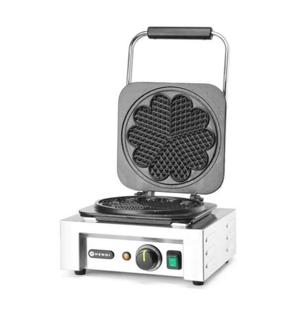 Vaflovač v tvare srdca – 2 200 W | Hendi 212134 - Image 2