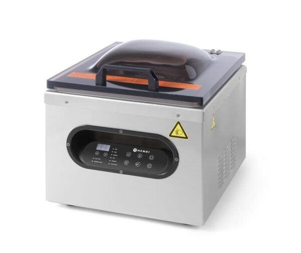 Vákuový baliaci stroj Kitchen Line - komorový, HENDI, Kitchen Line, 230V/630W, 360x490x(H)365mm - Image 3