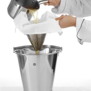 Vedro s prstencovou základňou, HENDI, Profi Line, 10L, ø280x(H)265mm