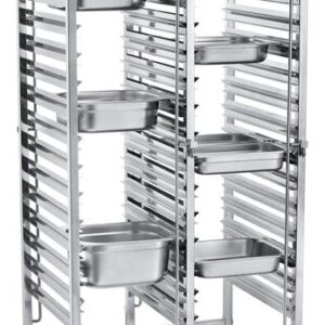 Vozík na prepravu nádob – dvojitý 30x GN 1/1, HENDI, 740x550x(H)1730mm