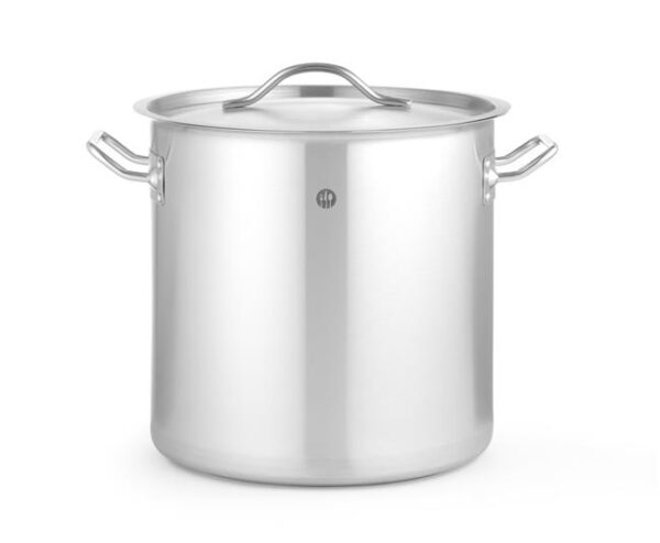 Vysoký hrniec – s pokrievkou, HENDI, Budget Line, 36L, ø360x(H)360mm