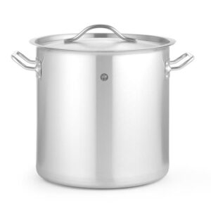Vysoký hrniec – s pokrievkou, HENDI, Budget Line, 50L, ø400x(H)400mm