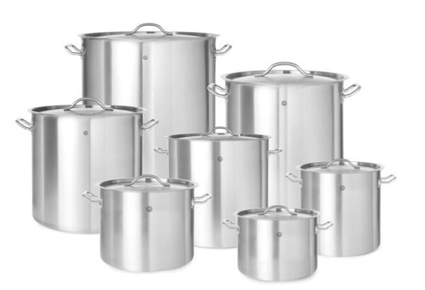 Vysoký hrniec – s pokrievkou, HENDI, Budget Line, 50L, ø400x(H)400mm - Image 8