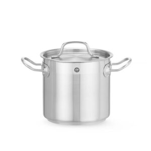 Vysoký hrniec – s pokrievkou, HENDI, Profi Line, 3L, ø160x(H)150mm