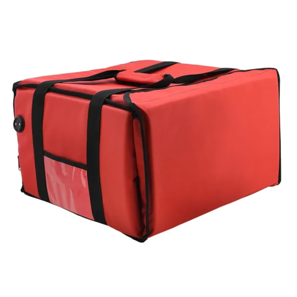 WarmBag/Pizzabag PRO - Vyhrievaná taška na doručenie - na 6 krabičiek na pizzu s rozmermi 40x40cm - červená - Image 6