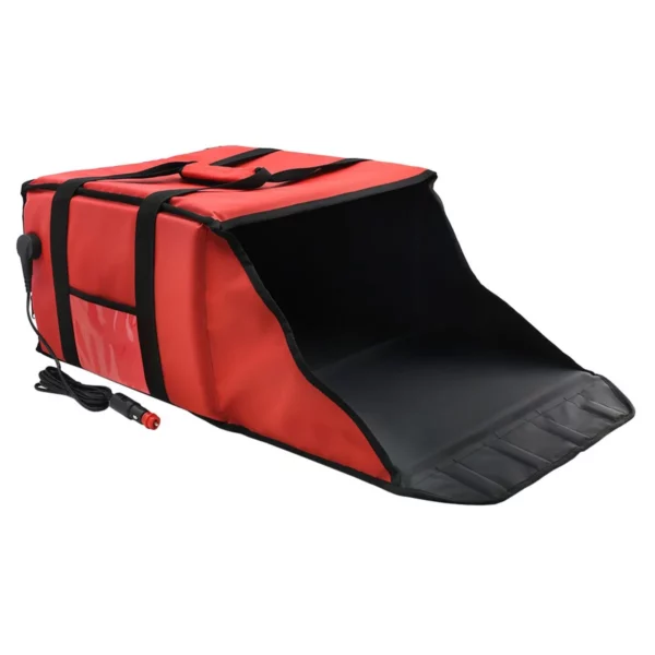 WarmBag/Pizzabag PRO - Vyhrievaná taška na doručenie - na 6 krabičiek na pizzu s rozmermi 40x40cm - červená - Image 8
