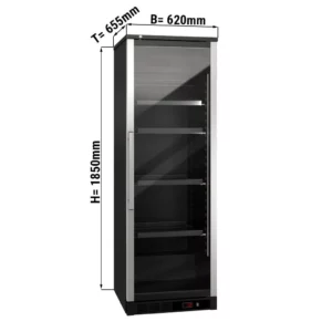 Chladnička na víno - 1 klimatická zóna - 400 litrov - max 72 fliaš