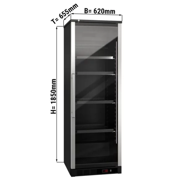 Chladnička na víno - 1 klimatická zóna - 400 litrov - max 72 fliaš
