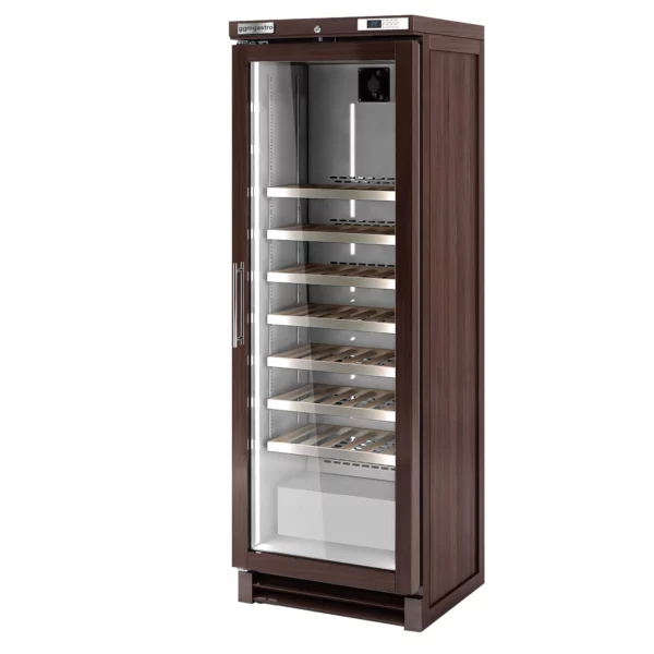 Chladnička na víno pravé drevo - 1 klimatická zóna - 350 litrov - max.100 fliaš - Image 7
