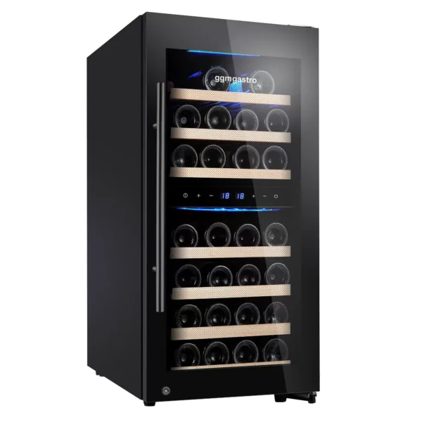 Chladnička na víno - 2 klimatické zóny - 100 litrov - max 33 fliaš - Image 6