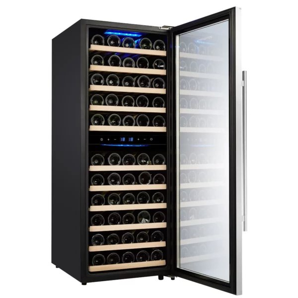 Chladnička na víno - 2 klimatické zóny - 200 litrov - max 73 fliaš - Image 7