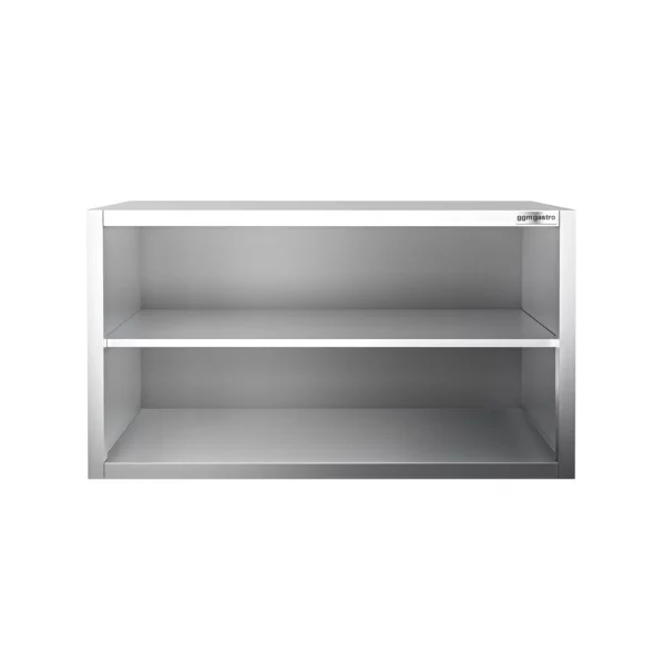 Nerezová nástenná skrinka PREMIUM - 1000x400mm - bez posuvných dverí - výška 650mm - Image 6