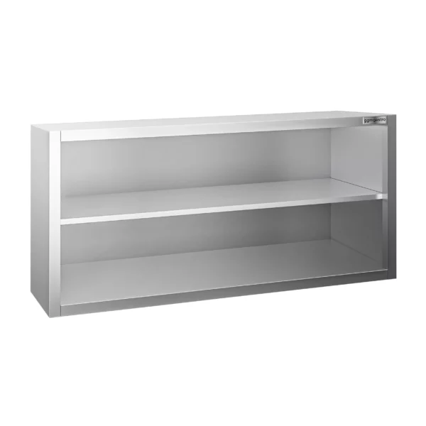 Nerezová nástenná skrinka PREMIUM - 1200x400mm - bez posuvných dverí - výška 650mm - Image 4