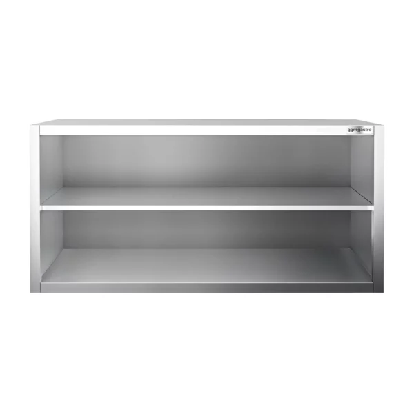 Nerezová nástenná skrinka PREMIUM - 1200x400mm - bez posuvných dverí - výška 650mm - Image 6