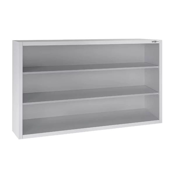 Nerezová nástenná skrinka ECO - 1400 mm - bez posuvných dverí 1000 mm vysoká - Image 4