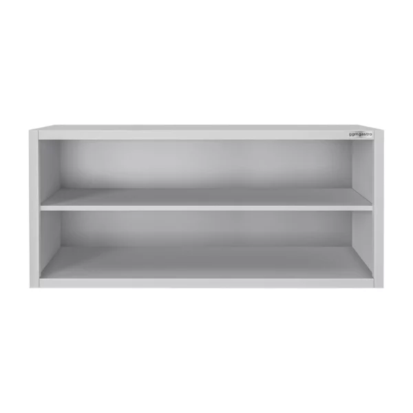 Nerezová nástenná skrinka ECO - 1400x400mm - bez posuvných dverí - výška 650mm - Image 6