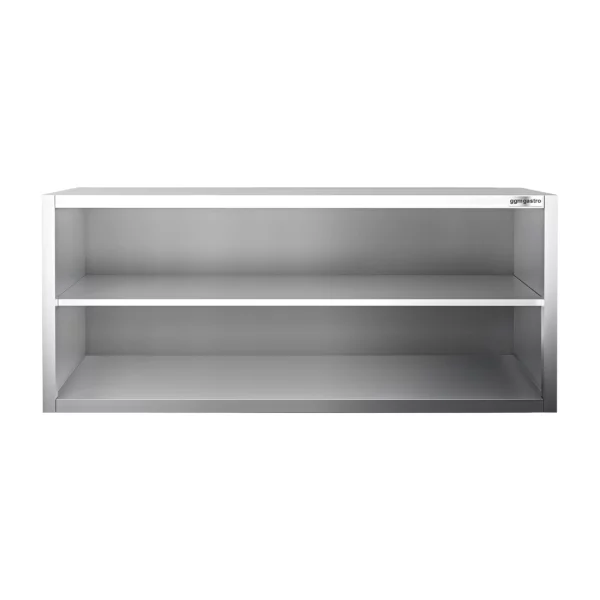 Nerezová nástenná skrinka PREMIUM - 1600x400mm - bez posuvných dverí - výška 650mm - Image 6