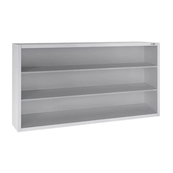 Nerezová nástenná skriňa ECO - 1800 mm - bez posuvných dverí 1000 mm vysoká - Image 4