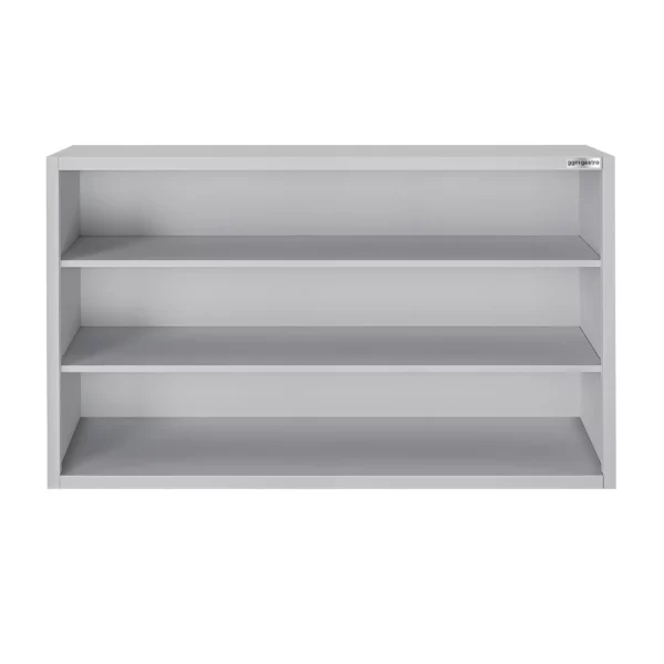 Nerezová nástenná skriňa ECO - 1800 mm - bez posuvných dverí 1000 mm vysoká - Image 6