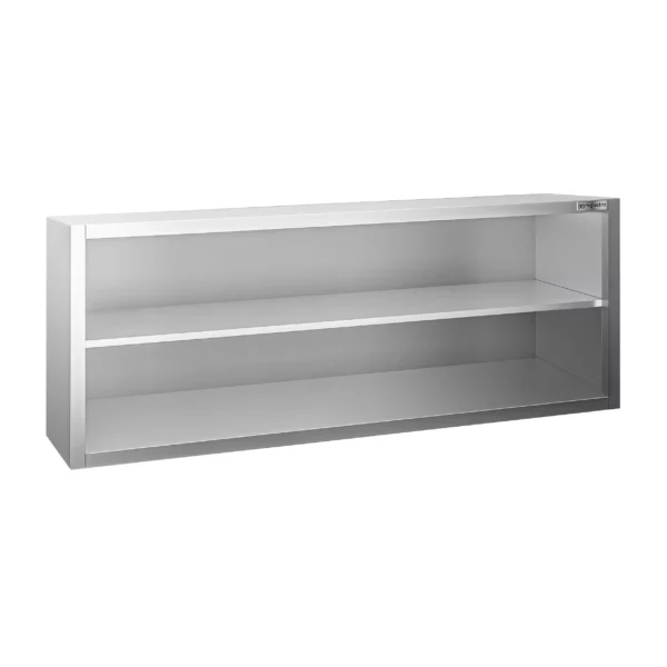 Nerezová nástenná skrinka PREMIUM - 1800x400mm - bez posuvných dverí - výška 650mm - Image 4