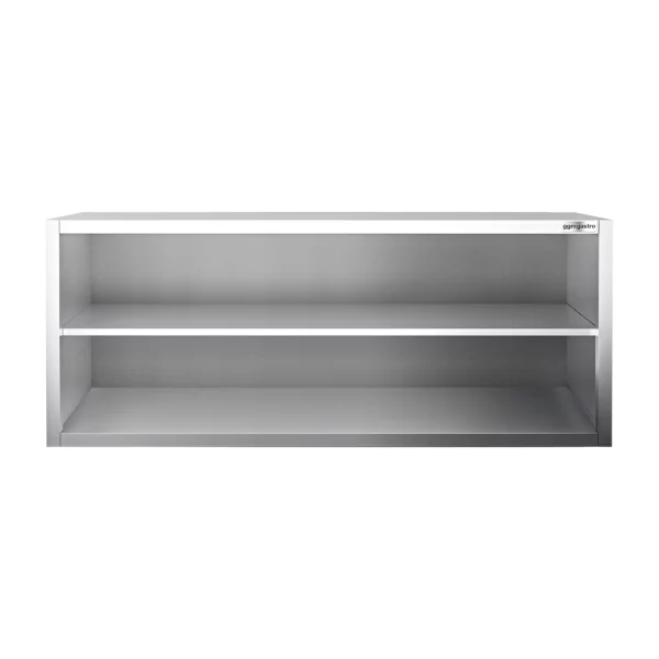 Nerezová nástenná skrinka PREMIUM - 1800x400mm - bez posuvných dverí - výška 650mm - Image 6