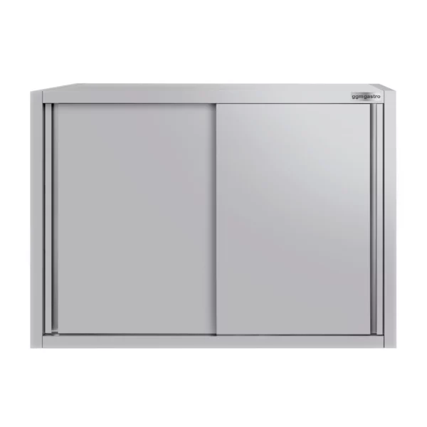 Nerezová nástenná skrinka ECO - 1000 mm - s posuvnými dverami 800 mm vysoká - Image 7