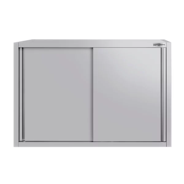Nerezová nástenná skrinka ECO - 1200 mm - s posuvnými dverami 800 mm vysoká - Image 7