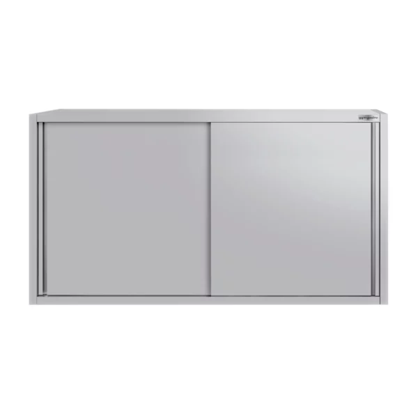 Nerezová nástenná skriňa ECO - 2000 mm - s posuvnými dverami 1000 mm vysoká - Image 7