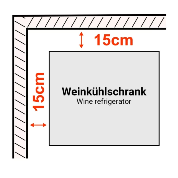 Chladnička na víno - 1 klimatická zóna - 100 litrov - max 29 fliaš - Image 3