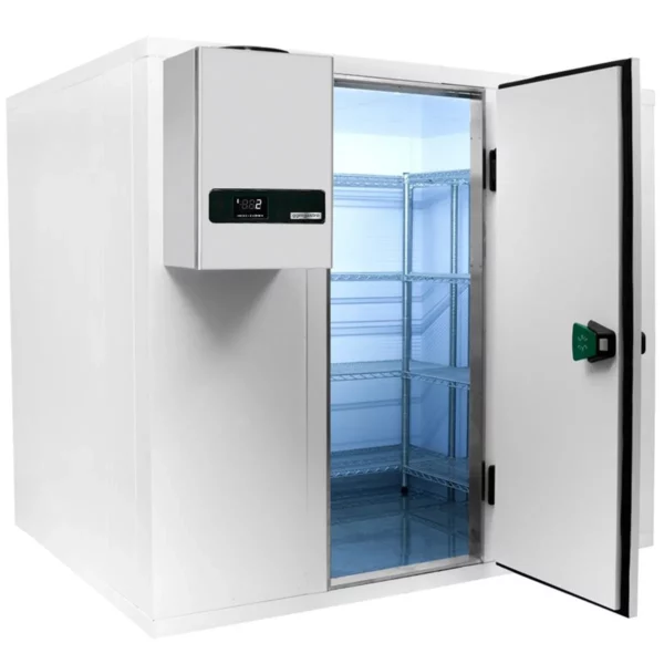 Hlboká mraziaca bunka – 1800 x 2100 mm – 5,13 m3 – vrátane mraziacej jednotky a lamiel - Image 8
