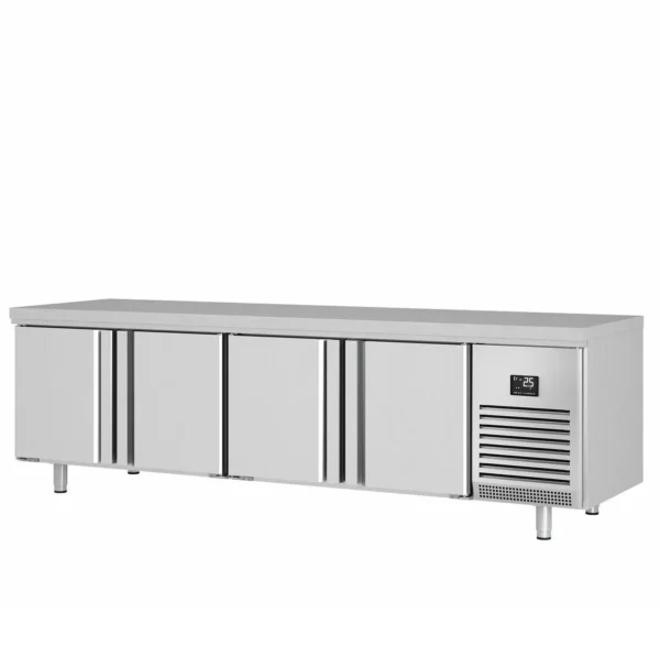 Pekársky chladiaci stôl PREMIUM PLUS - 2752x800mm - so 4 dverami - Image 9