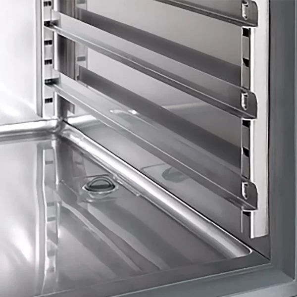 Chladiaci stôl na pizzu PREMIUM PLUS - 1490x700mm - s 1 dvierkami a 3 zásuvkami - vrátane chladiacej vitríny - 6x GN 1/4 - Image 5