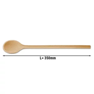 Drevená varná lyžica - dĺžka: 35 cm