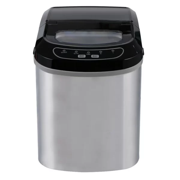 Stroj na kocky ľadu - dutý valec - 12kg/24h - strieborný - Image 7