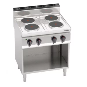 Elektrický sporák - 10,4 kW - 4 platne okrúhle