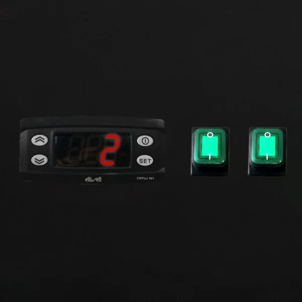 Mraznička ECO - 1200 litrov - s 2 sklenenými dverami - Image 4
