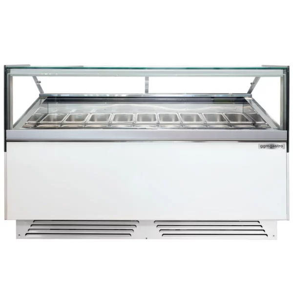 Zmrzlinový pult - 1700 mm - s LED osvetlením - pre 18x 5l alebo 12x 7l nádoby