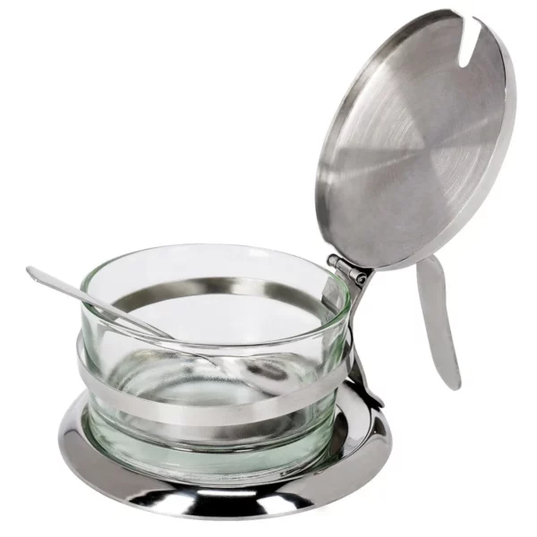 Parmezán/džem cruet v stojane - Image 3