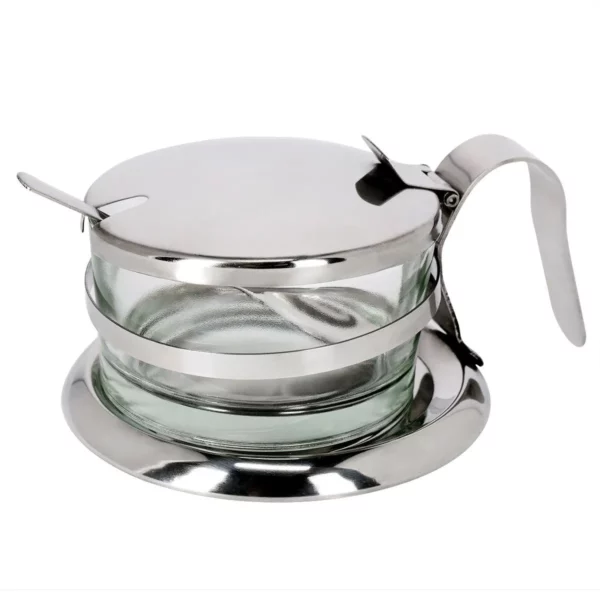 Parmezán/džem cruet v stojane - Image 5