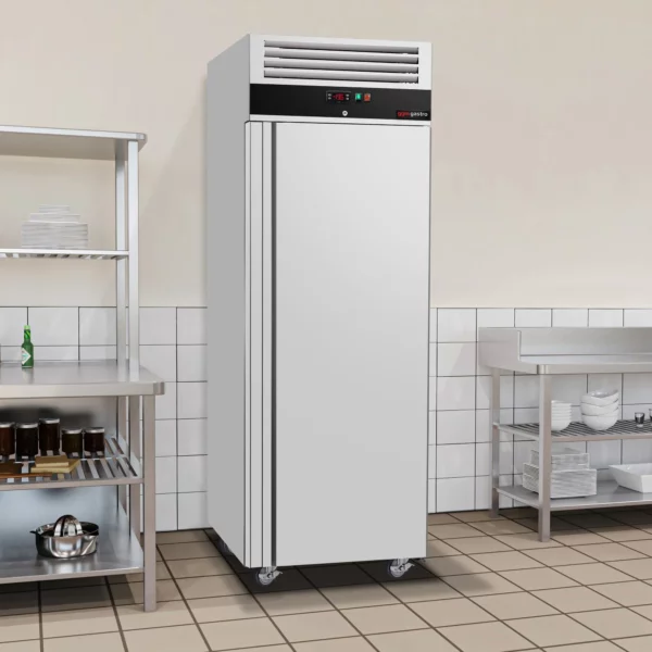 Mraznička ECO - GN 2/1 - 700 litrov - s 1 dvierkami - nerezové vnútorné dvierka - Image 4