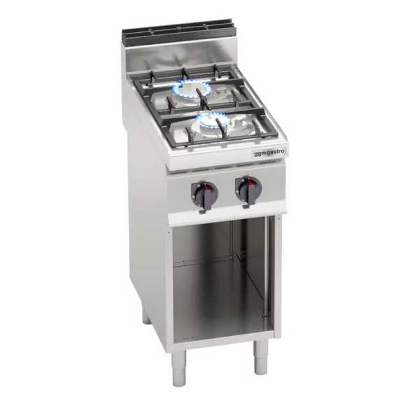 Plynový sporák s podstavcom - 9,5 kW - 2 horáky - Image 4