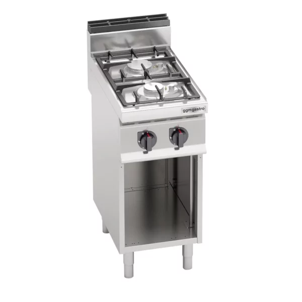 Plynový sporák s podstavcom - 9,5 kW - 2 horáky - Image 3