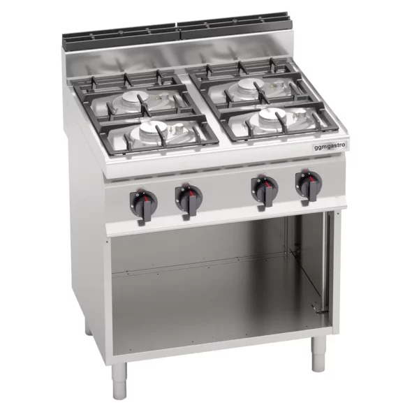 Plynový sporák - 21,5 kW - 4 horáky - Image 4