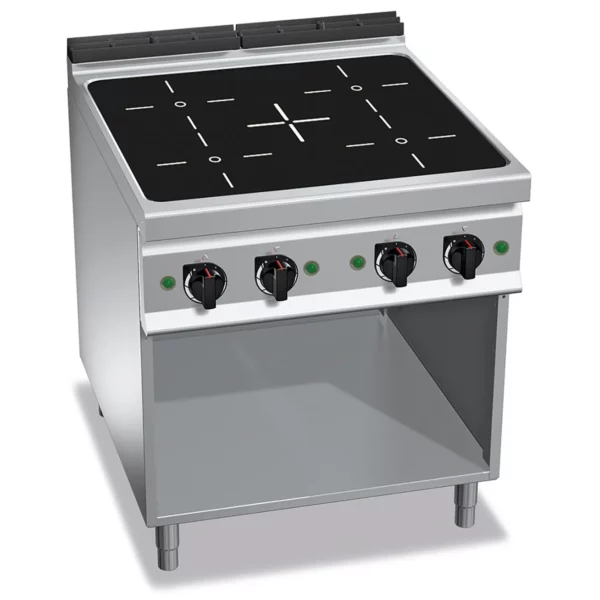 Indukčný sporák - 20 kW - 4 varné dosky - Image 2