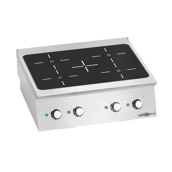 Indukčný sporák - 14 kW - 4 varné dosky - Image 3