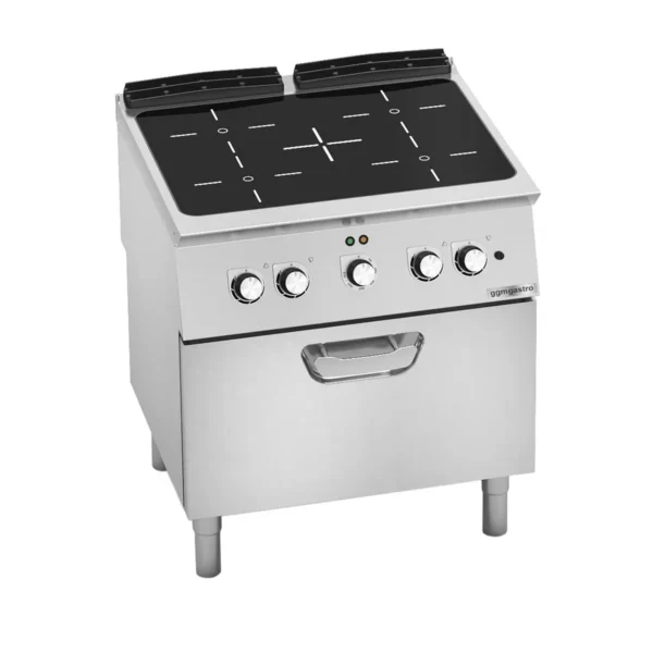 Infra sporák - 12,8 kW - 4 platne - vrátane elektrickej rúry - 4,7 kW - Image 3