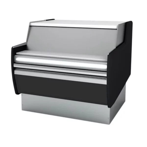 Pokladničný stolík - 990mm - s LED osvetlením - štandardne s čiernym predným panelom - Image 2