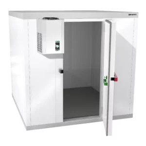 Chladiaci box 1,21 x 1,56 m - výška: 2,1 m - 2,87 m3