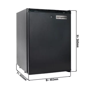Minibar chladnička - s 1 dverami - tichá & uzamykateľná