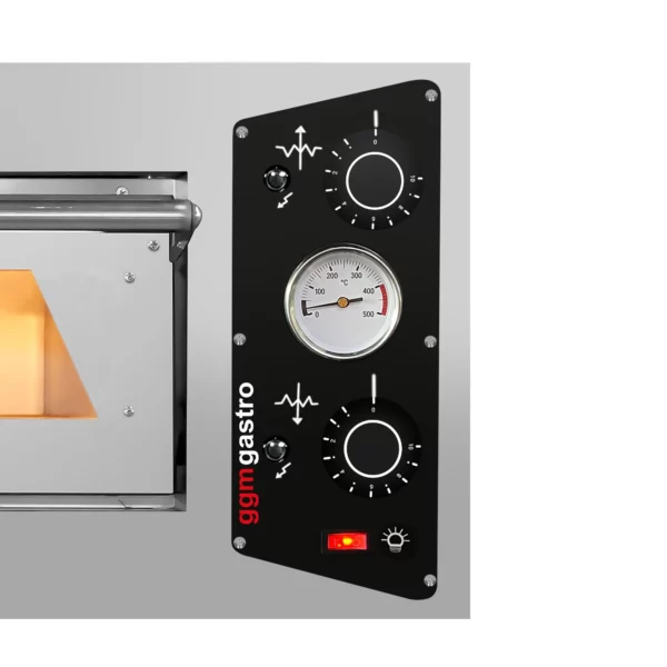 (2 kusy) Elektrická pec na pizzu - 4+4x 30cm - manuálna - Image 3